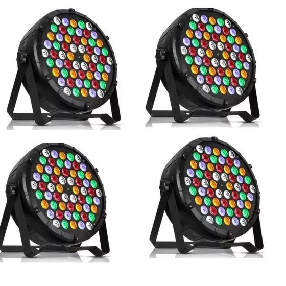 Imagem de Kit 18 Par Led Slim 60 Leds Rgbwa 3W Aatop - Xw 64601