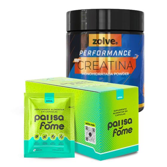 Imagem de Kit 1un Cada Zolve Creatina Performance e Pausa - Suplemento
