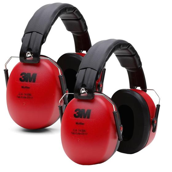 Kit 2 Abafador Auditivo Reforçado Protetor Auricular 3m 21db Menor preço em Kit 2 Abafador Auditivo Reforçado Protetor Auricular 3m 21db