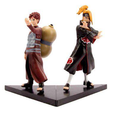 Imagem de Kit 2 action figures naruto - gaara e deidara dfx shinobi relations