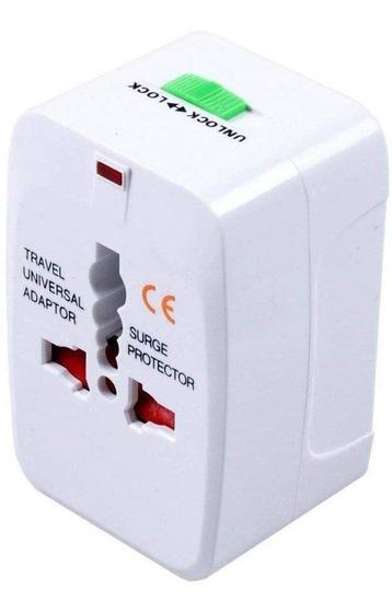 Imagem de Kit 2 Adaptador Iternacional Multiuso All In One Viagem