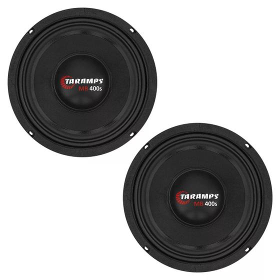 Imagem de Kit 2 Alto Falante Woofer Taramps 6 Pol Mb 400s 200w 8 Ohms