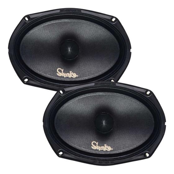 Imagem de Kit 2 Alto Falantes Automotivo Snake Pro 6x9 Polegadas 4 Ohms Esv 260w Rms Cada