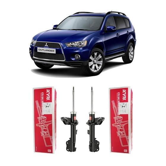 Imagem de Kit 2 Amortecedor Suspensão Dianteira Outlander 2009-12