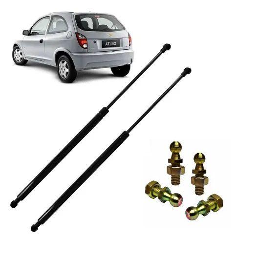 Kit 2 Amortecedores Porta Malas Celta Após 2000 + 4 Pinos Parafusos ...
