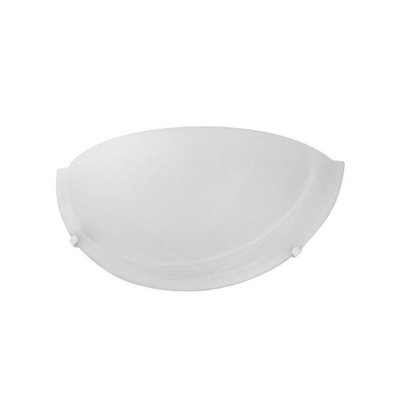 Imagem de Kit 2 Arandela Laguna 30cm Vidro Murano 1xE27 Branca