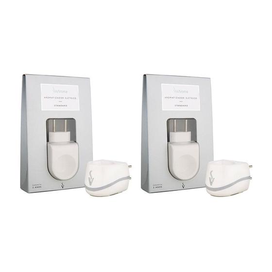 Kit 2 Aromatizador Elétrico Standard Para Essência Menor preço em Kit 2 Aromatizador Elétrico Standard Para Essência