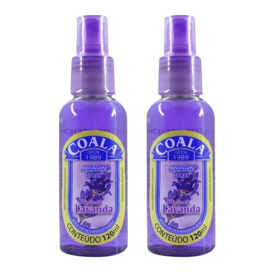 Imagem de Kit 2 Aromatizante Odorizante Perfumado de Ambientes Home Spray Lavanda Coala 120ml