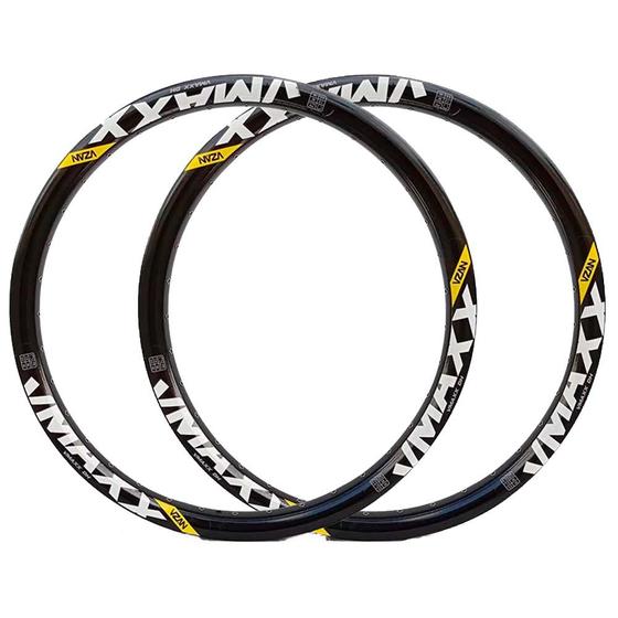 Imagem de Kit 2 Aros Roda 27,5/32 Furos Downhill Dh Vmaxx Freio A Disco Schrader Bike Mtb Vzan