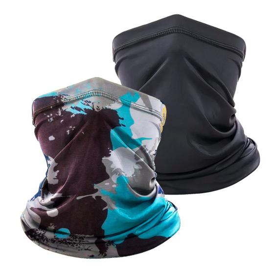Kit 2 Balaclavas touca toca ninja bandana UV50+ Alpha Biker