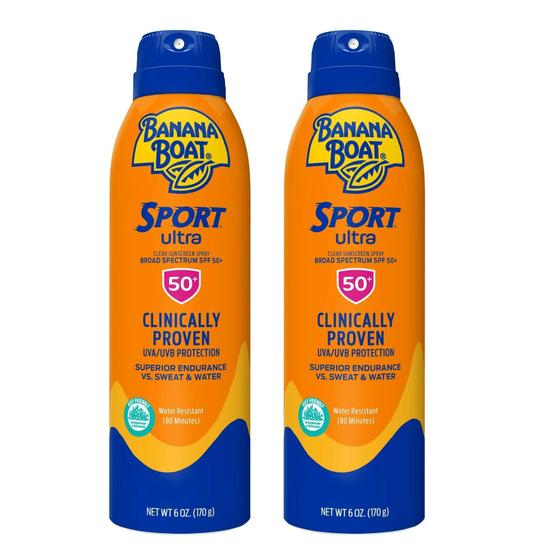 Imagem de Kit 2 Banana Boat Ultra Sport Spf 50+ Protetor Solar Spray