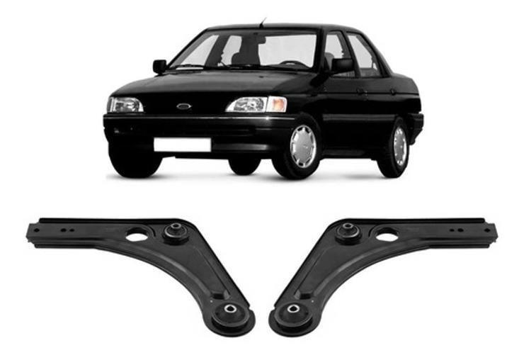 Imagem de Kit 2 Bandejas Balança Leque Dianteira Ford Verona 1993 1996