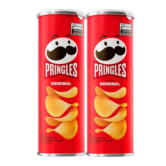 Imagem de Kit 2 Batata Pringles Original 104g