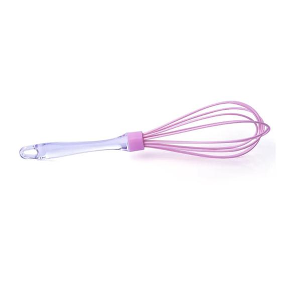 Imagem de Kit 2 Batedor Ovos Bolo Clara Fuê Foet Profissional Silicone 29 Cm
