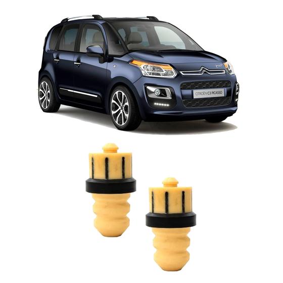 Imagem de Kit 2 Batente Traseiro Mola Citroen C3 Picasso 2011 a 2016