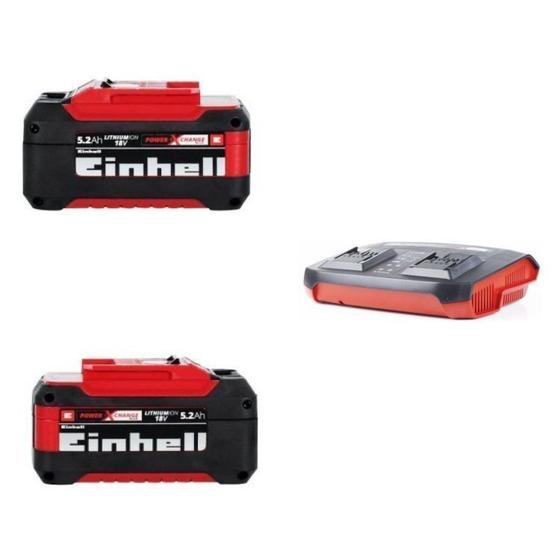 Imagem de Kit 2 Baterias Power X-change 18v 5,2ah Plus e Carregador Duplo 3ah Power X-twincharger 3a Bivolt