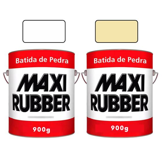 Imagem de Kit 2 Batida de Pedra 900g Maxi Rubber