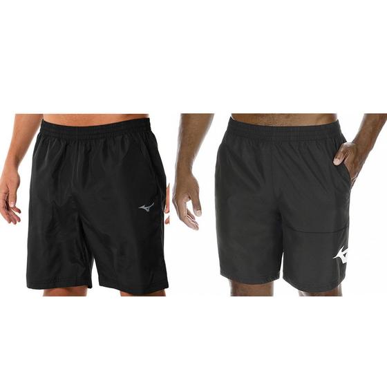 Imagem de Kit 2 Bermudas de Treino Masculina Mizuno Big Logo e Mizuno Bird