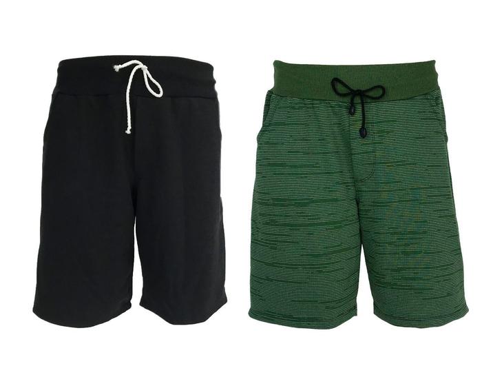 Imagem de KIT 2 Bermudas Moletom Masculino