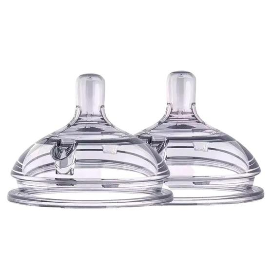 Kit 2 Bico Para Mamadeira +3 Meses Fluxo Médio Comotomo Menor preço em Kit 2 Bico Para Mamadeira +3 Meses Fluxo Médio Comotomo