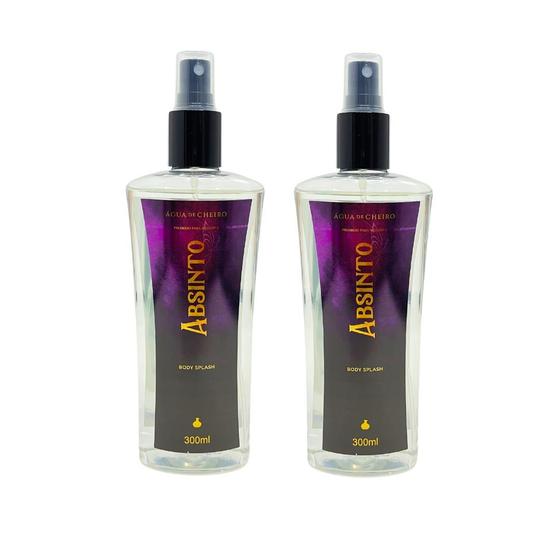 Imagem de Kit 2 Body Splash Absinto Água De Cheiro 300ml