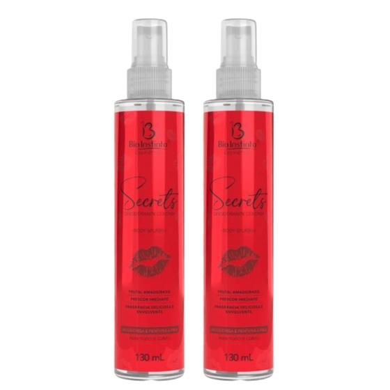 Imagem de Kit 2 Body Splash Desodorante Secrets 130Ml - Bio Instinto