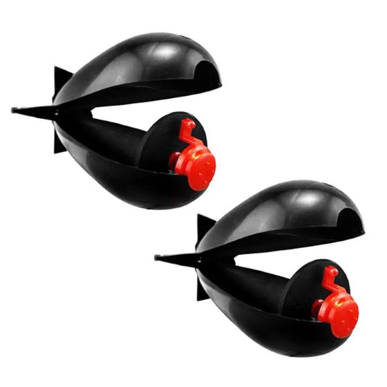 Imagem de Kit 2 Boia Pesca Cevadeira Storny Rocket 17cm Grande Pesqueiro Tamba Tambaqui