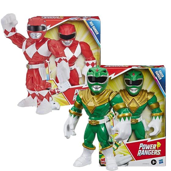 Imagem de Kit 2 Boneco Power Rangers Playskool Hasbro E5869