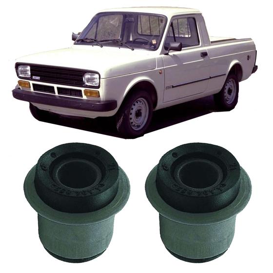 Imagem de Kit 2 Borracha Bandeja Traseira Pickup Fiat 147 1979 1980