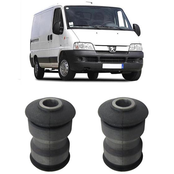 Imagem de Kit 2 Borracha Suspensão Traseira Peugeot Boxer 2013-2015