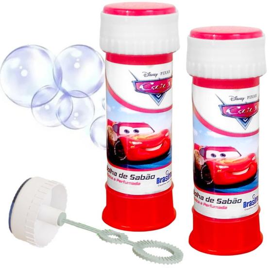 Kit 2 Brinquedo Fazer Bolhas de Sabão Infantil Relâmpago Mcqueen ...