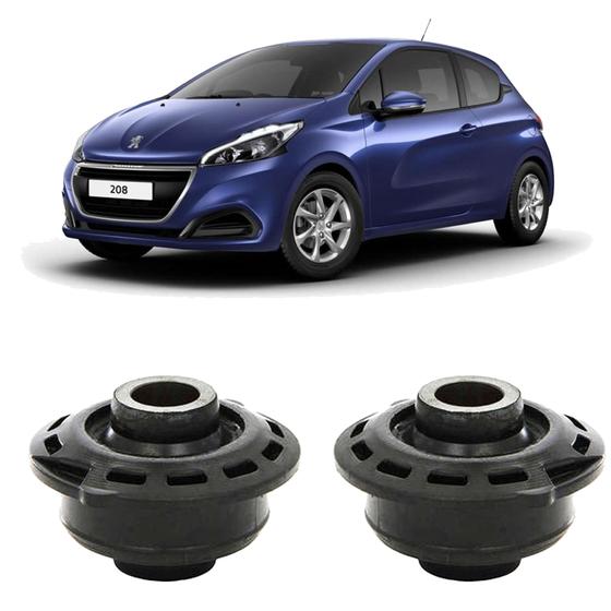 Imagem de Kit 2 Bucha Balança  Dianteiro Peugeot 208 2014 2015 2016