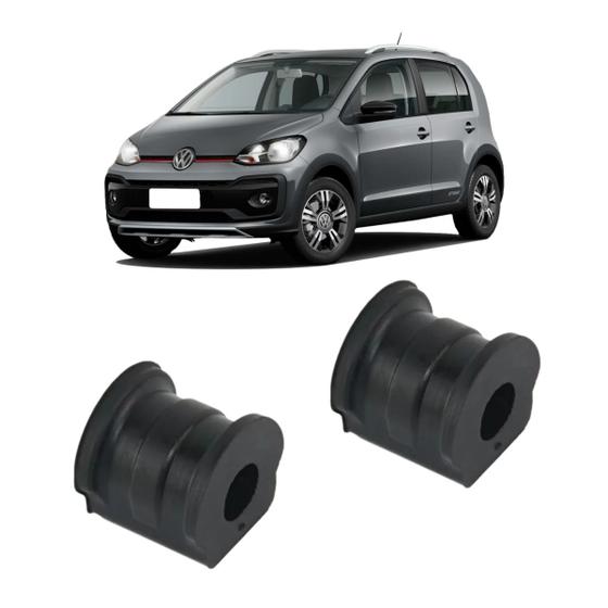 Imagem de Kit 2 Bucha Barra Estabilizadora Dianteira Vw Up! 2014/...