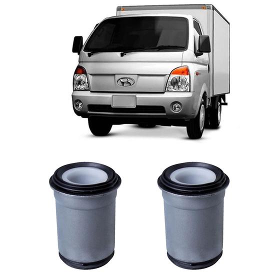 Imagem de Kit 2 Bucha Grande Dianteira Leque Hyundai Hr 2010 2011 2012