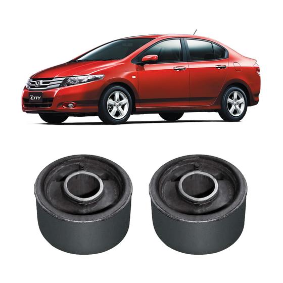 Imagem de Kit 2 Bucha Maior Da Balança Dianteira Honda City 2012-14