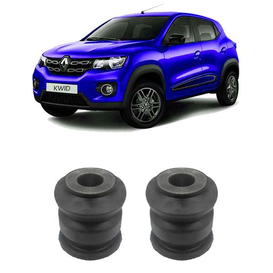 Imagem de Kit 2 Bucha Pequena Leque Dianteiro Renault Kwid 2020 2021