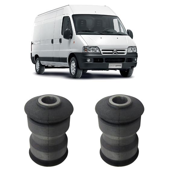 Imagem de Kit 2 Bucha Suspensão Traseira Citroen Jumper 2012 2013 2014