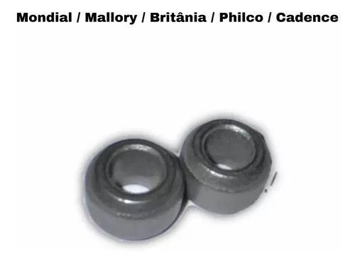 Imagem de Kit 2 Buchas Ventilador Mallory 40cm De Ferro 8mm Importada