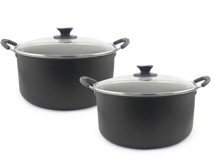 Kit 2 Caçarolas Grande Dona Chefa Anti Aderente 24Cm E 26Cm Menor preço em Kit 2 Caçarolas Grande Dona Chefa Anti Aderente 24Cm E 26Cm