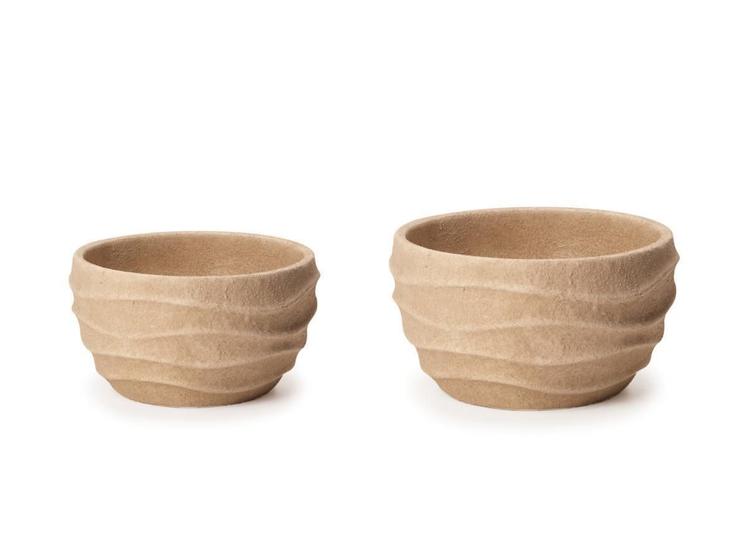 Imagem de Kit 2 Cachepot Vaso Decorativo Artesanal Em Cimento Grande