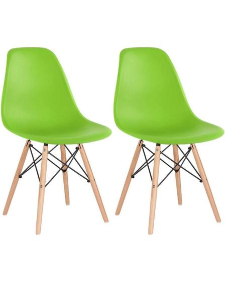 Imagem de Kit 2 Cadeiras Charles Eames Verde