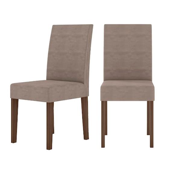Imagem de Kit 2 Cadeiras de Jantar Estofadas Josi Poliman Móveis