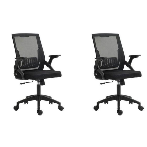 Imagem de Kit 2 Cadeiras para Escritório Diretor com Relax Office V3001