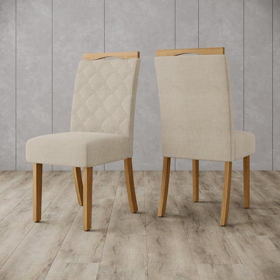 Imagem de Kit 2 Cadeiras para Sala de Jantar Bella