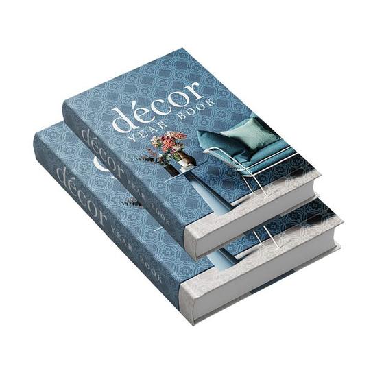 Imagem de Kit 2 Caixas Livro Decorativo Decor