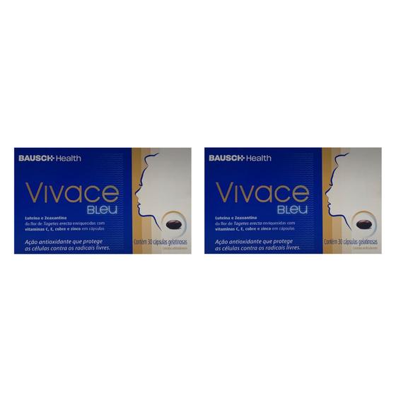 Imagem de Kit 2 caixas Vivace Bleu com 30 Cápsulas - Bausch Health