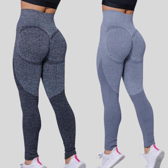 Imagem de Kit 2 Calça legging Academia Levanta Bumbum fitness