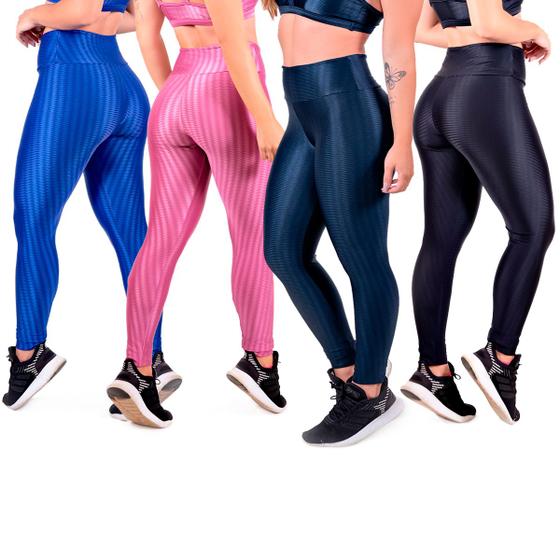 Imagem de Kit 2 Calça Legging Com Compressão Sem Transparência Gomax