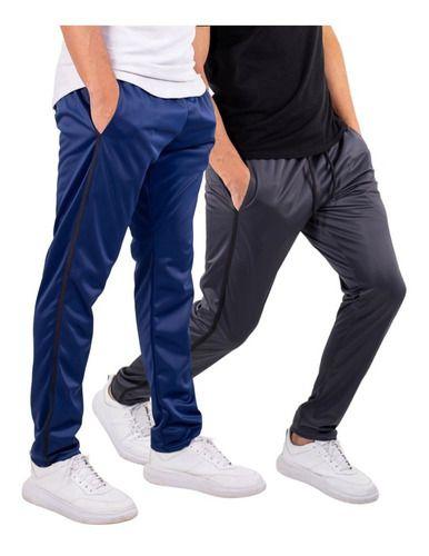 Imagem de Kit 2 Calça Masculina Helanca Treino Academia Casual 