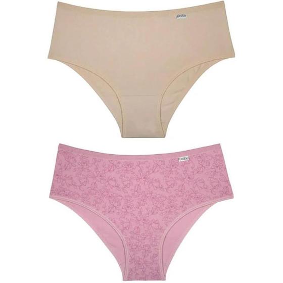 Imagem de Kit 2 Calças DelRio 50368 Areia/Make Estampado